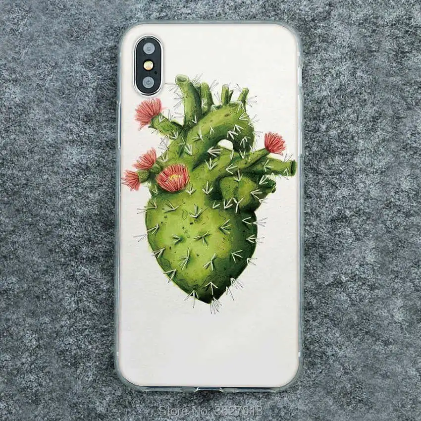 Для Vodafone Smart V8 X9 N8 N9 Lite C9 E9 E8 Prime 6 7 Turbo Ultra VDF 210 Забавный кактус с принтом мягкий из