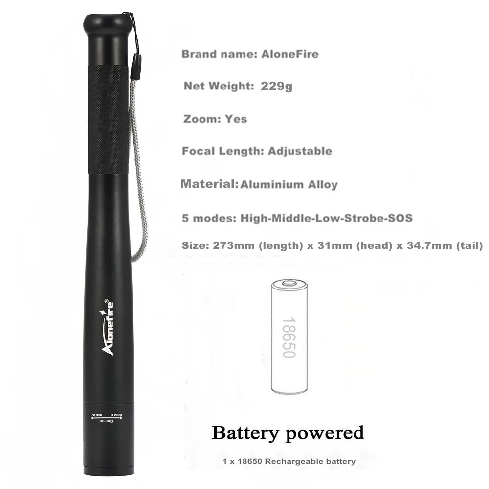 X970 led flashlight (9)