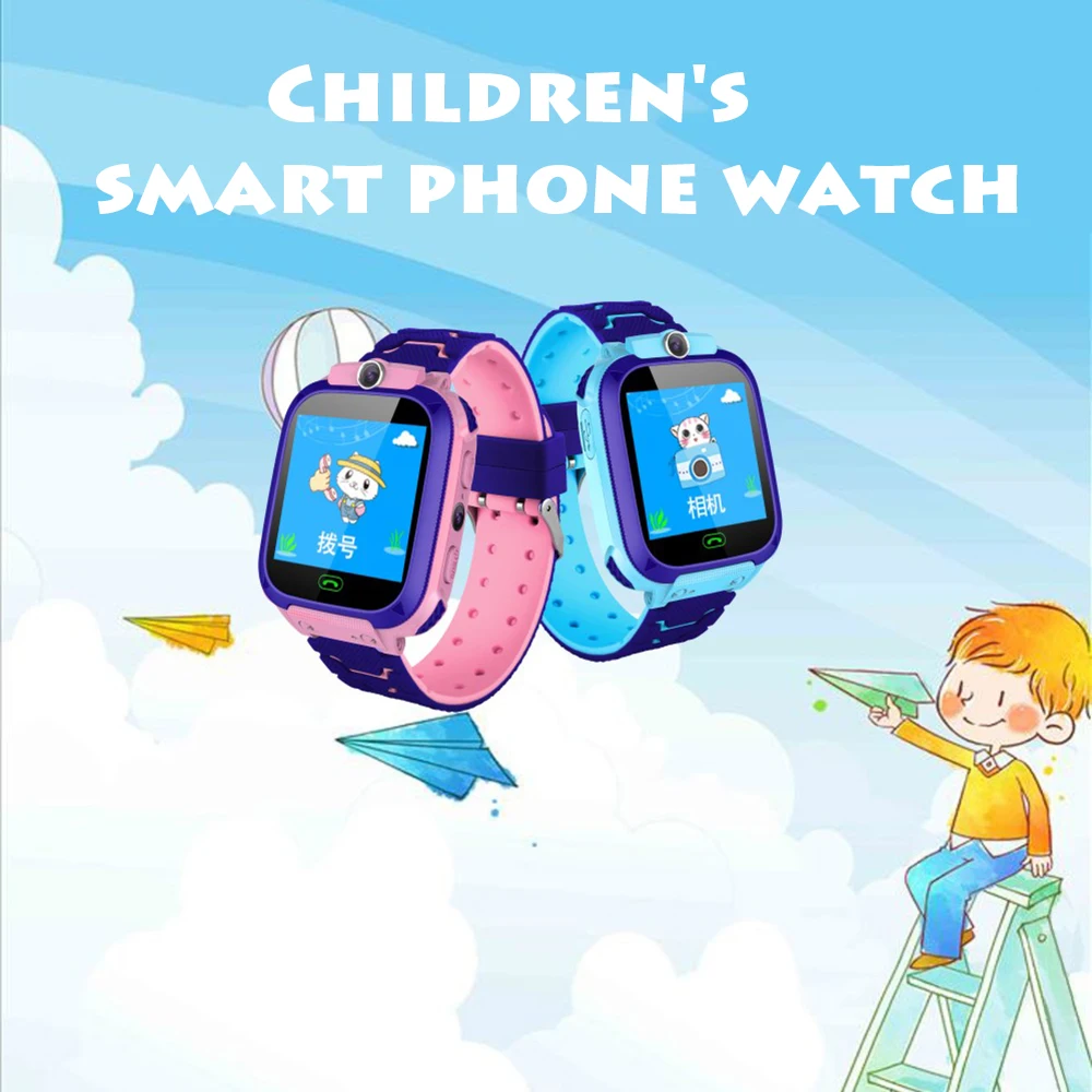 Новинка, умные часы LBS, Детские Смарт-часы, детские часы, SOS Вызов, локатор, трекер, анти-потеря, монитор