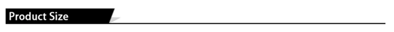 Product Size 