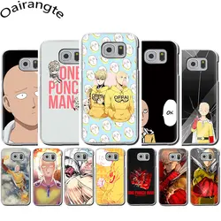 Аниме One Punch Man девушка жесткий чехол для телефона для samsung S6 S7 край S8 S9 S10 плюс S10e Note 8, 9, 10, M10 M20 M30 M40