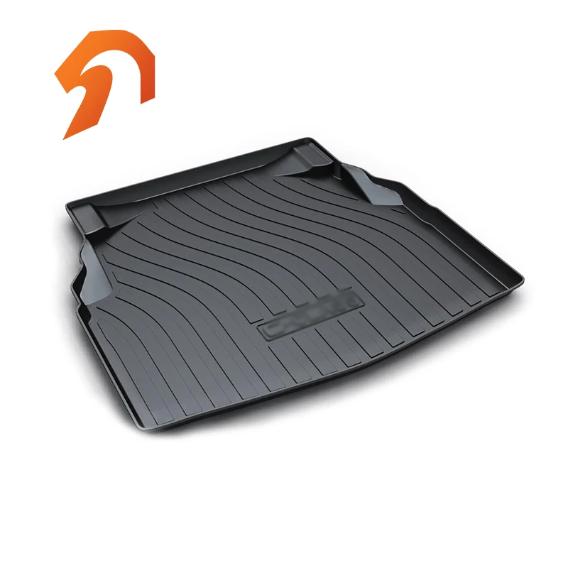 Rubber Rear Trunk Cover Cargo Liner Trunk Tray Floor Mats For MERCEDES