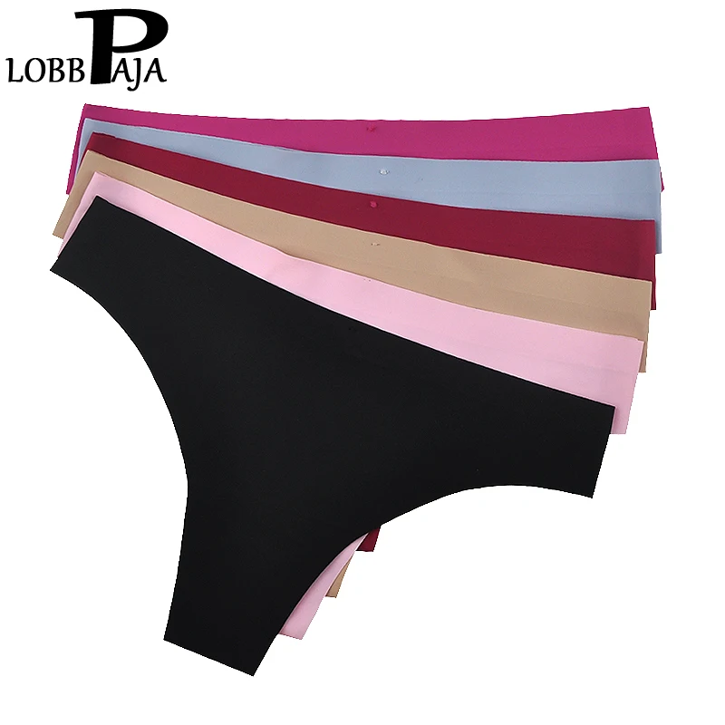 LOBBPAJA Lot 6 pcs Underwear Women Seamless Panties Low Waist Sexy