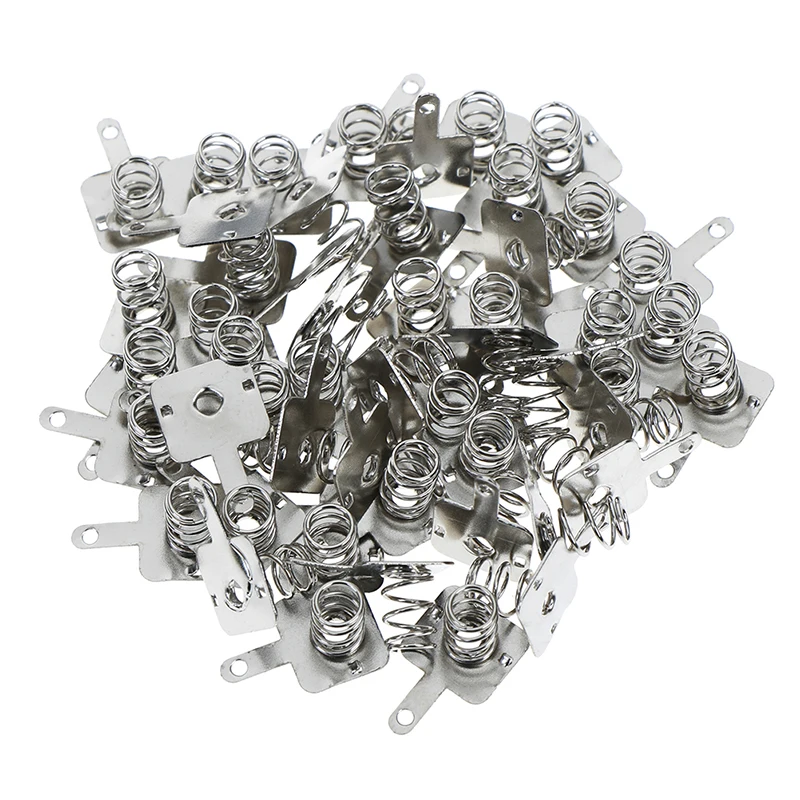 

50 Pairs Battery Shrapnel AA Or AAA Battery Spring Positive And Negative Contact Wholesale
