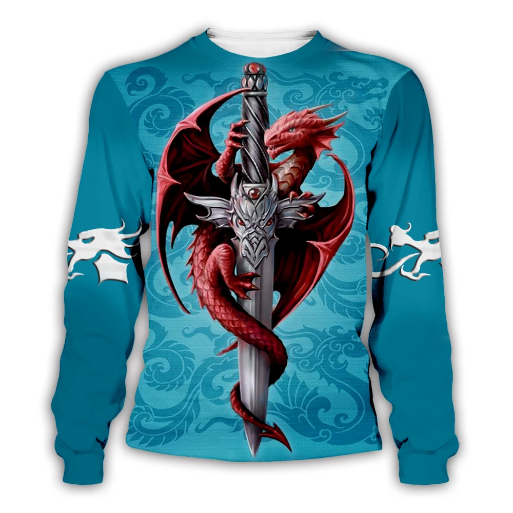 PLstar Cosmos Viking Tattoo 3D Printed Shirts Tees 3D Print Hoodie/Sweatshirt/Jacket/t shirts Men Women Dragon t shirts TX-1