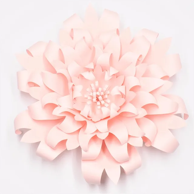 Paper Flower Wedding Wall