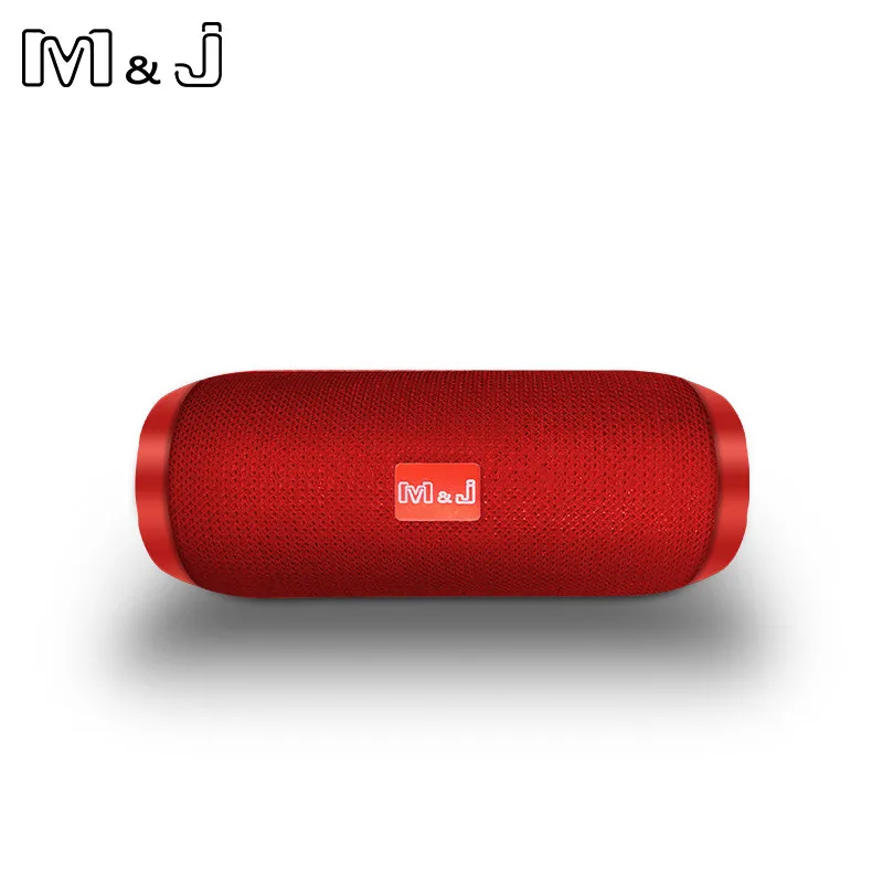 M& J TG117 Bluetooth динамик беспроводной водонепроницаемый портативный открытый мини Колонка коробка parlante boombox громкий динамик AUX TF 10 Вт динамик - Цвет: Red