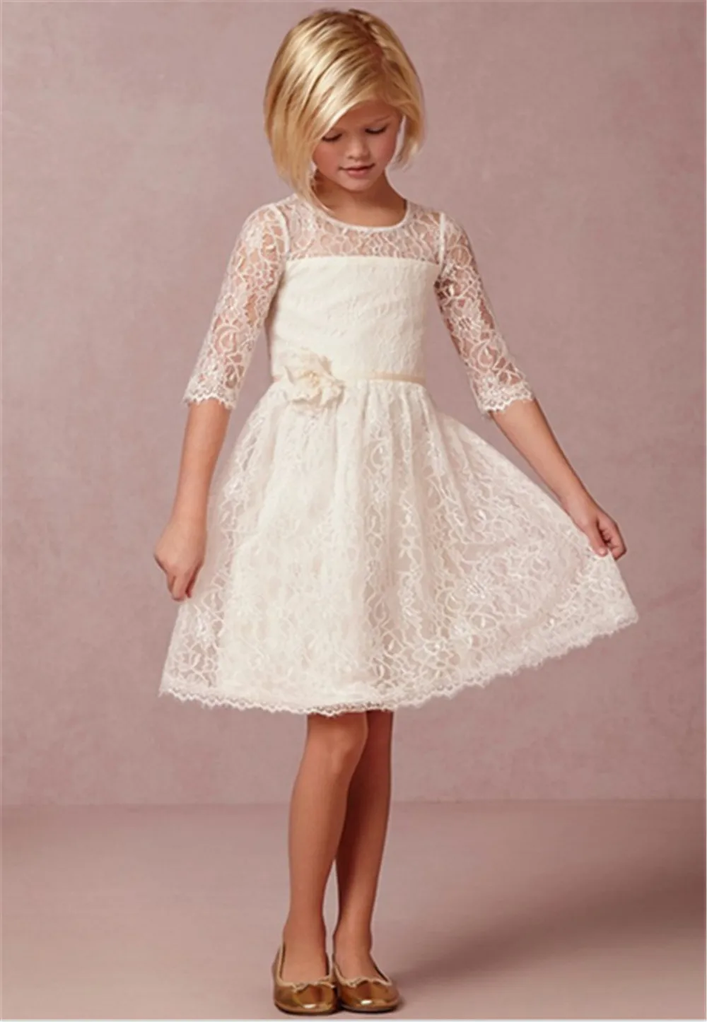 Vintage Lace Dresses for Girls