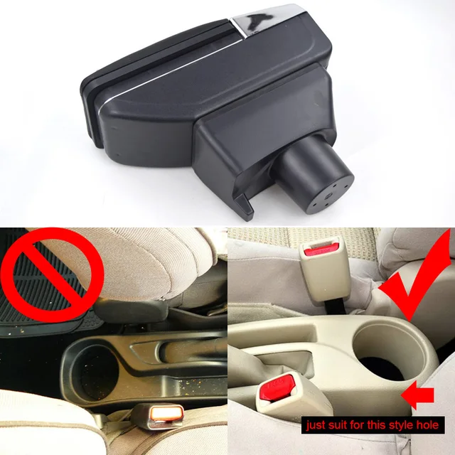 8th Generation Car Armrest Box Central Store Content Box With Cup