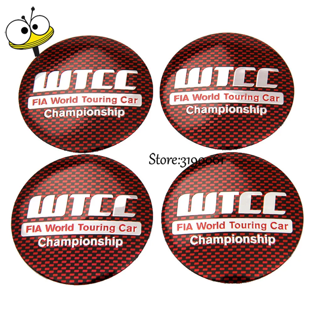 

Car Styling Wheel Center Hub Caps Wheel Sticker Emblem For WTCC Logo For Land Rover Acura Opel Astra Fiat Punto Lada MG KIA Rio