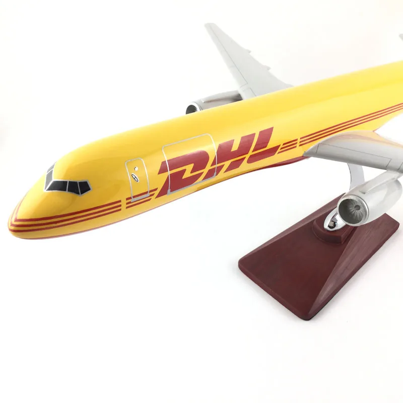 AIR DHL авиалайнеров 45-47 см 757 DHL Модель самолетов самолет игрушка для детей подарки на день рождения орнамент