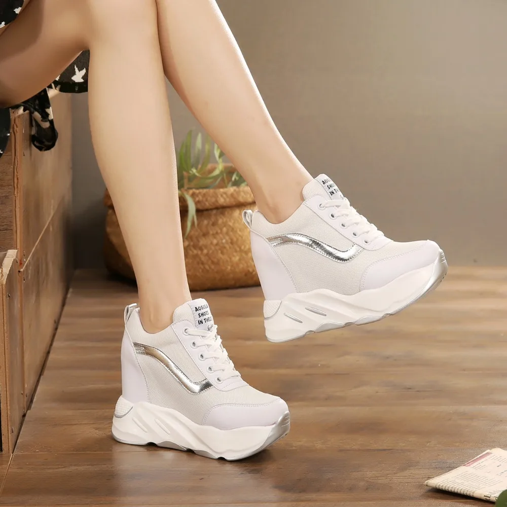 Buy CASSIEY Ladies Inner High Heel Sports Running Shoes,Super Soft and  comfortable Sneakers For Women Black- 6 UK Online at Best Prices in India -  JioMart.