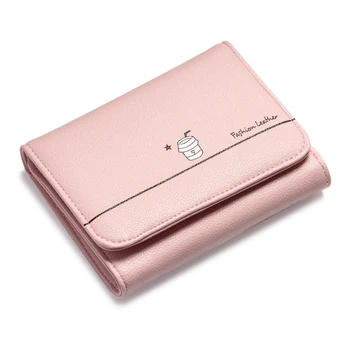 

Women Wallet Multifunctional Student Purse Short Style Girl Closure Huge Capacity Fashion Handbag Money Bag More Card Slots