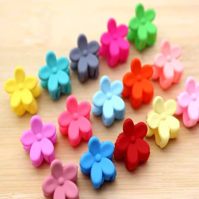 10-30pc Girl Hair Accessories Cute Puppies Hair Accessories Handmade Flowers With Clip 2