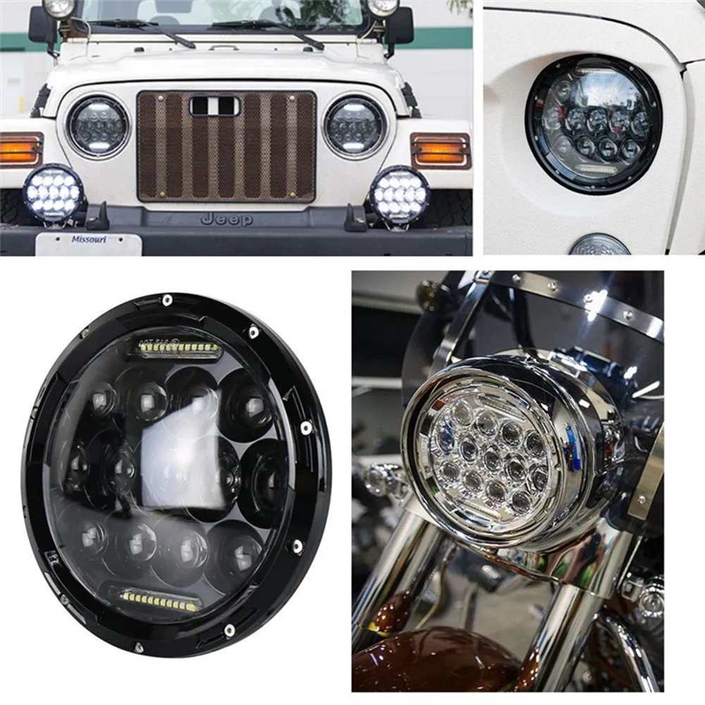 COLIGHT 7 Led Headlight Daymaker Led 12V 24V Hi Lo For Toyota Passat