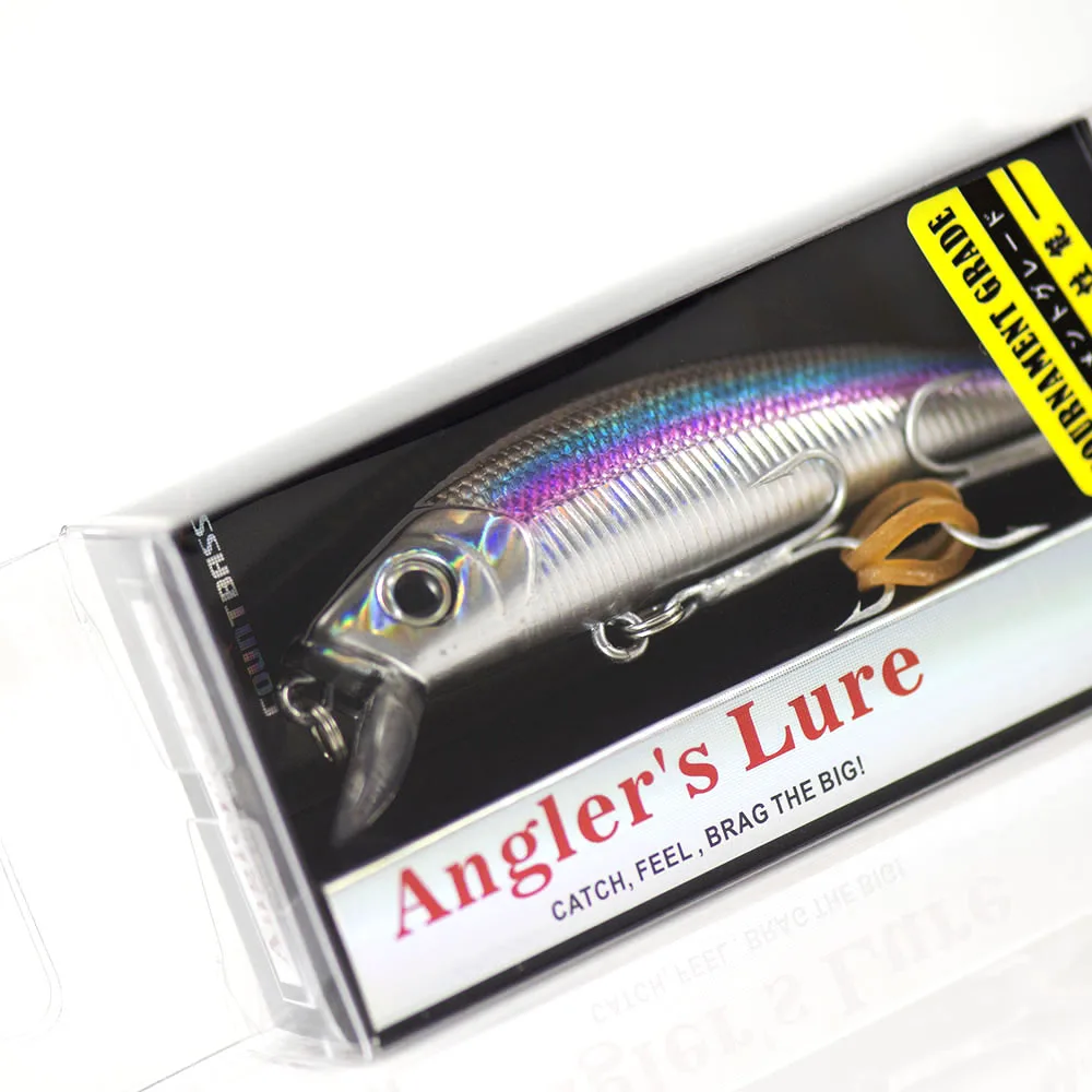 65mm 8g Minnow Leurres De Pêche Hardbaits, Countbass D'eau Douce Crappie Appâts De Pêche