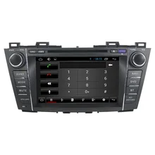 For capacitive multi-touch screen Quad core Mazda 5 2012 car dvd player GPS with WiFI+FM/AM Radio+Bluetooth+Multimedia+USB/SD+3G