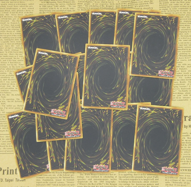 18pcs Yu-Gi-Oh! Zexal Anime Special Cards - New Order Number IC1000 Numeronius Numeronia Don Thousand Cosplay TCG Proxy Orica Card image 5