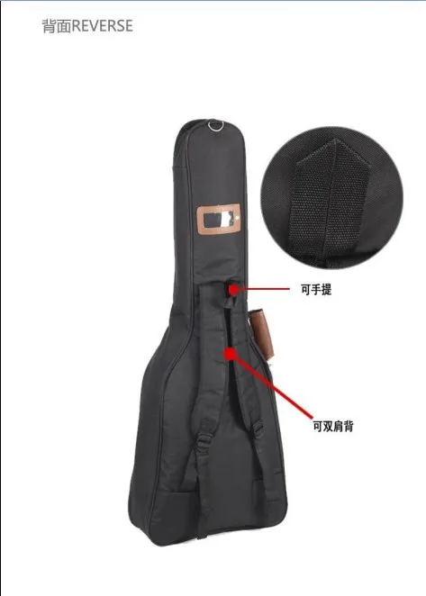 38-39 classical guitar bag case anti-rattle classical bag waterproof thickening double sided guitar