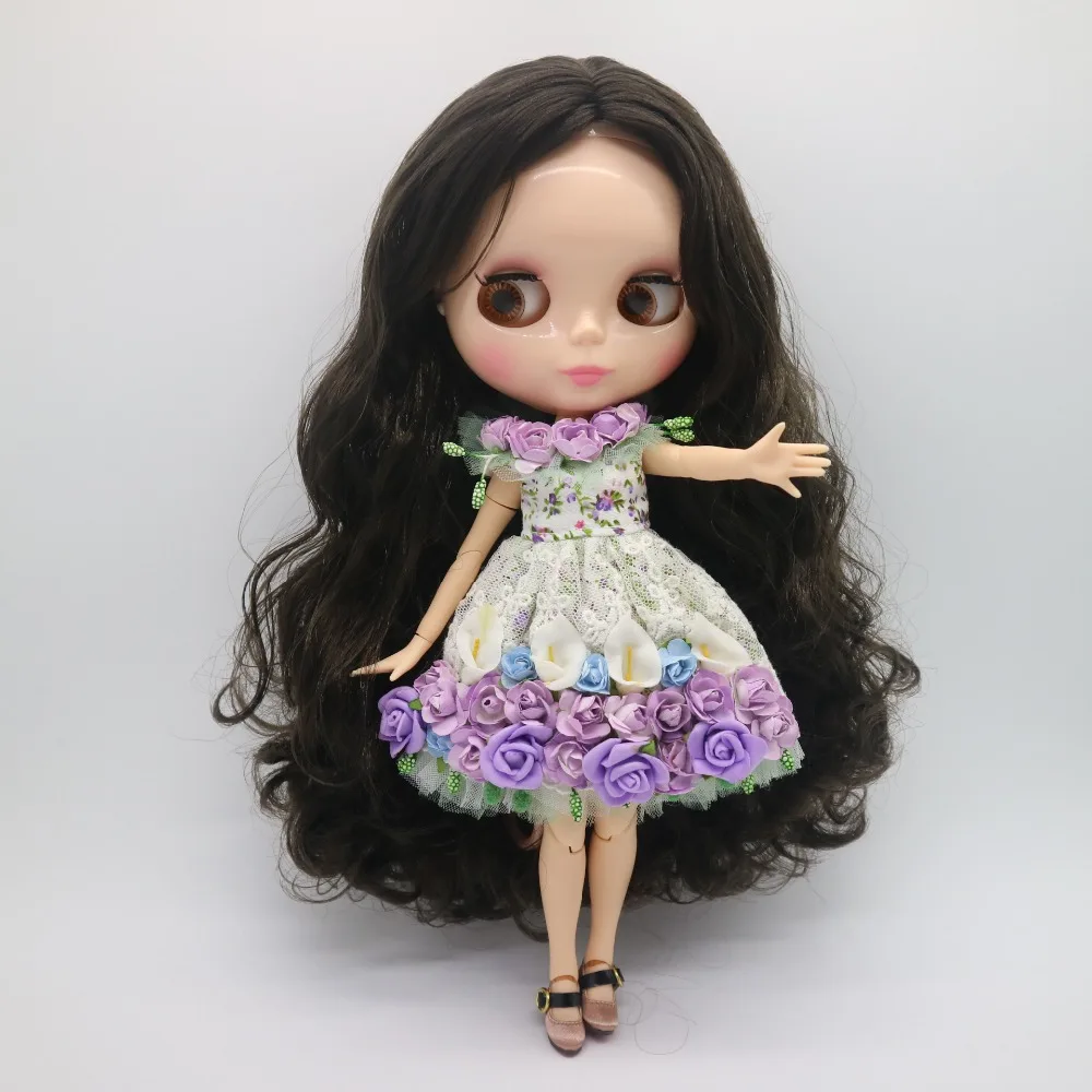 Цельная кукла без одежды blyth кукла, Заводская кукла, подходит для DIY для девочек 02154