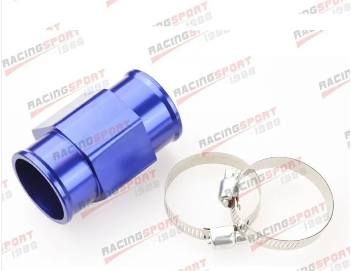 

36MM Blue Universal Aluminum Radiator Water Temperature Adapter Sensor Gauge WTSD-36blue