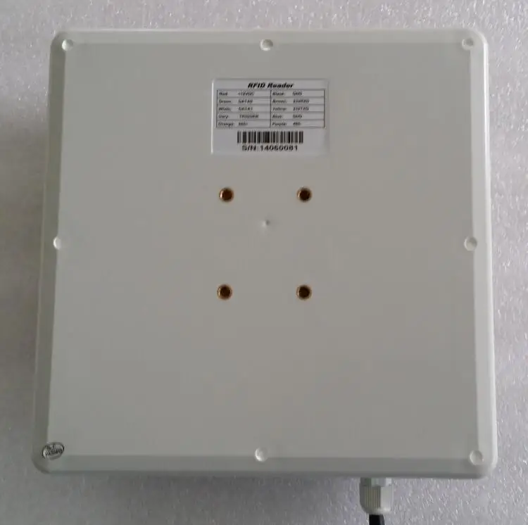 860-960 МГц rs232 rs485 интегрированный 6 м дальность стояночный ворот WI-FI uhf rfid считыватель