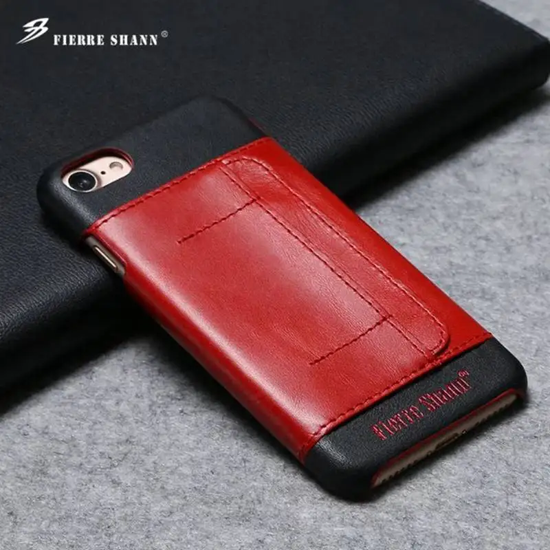 

Case For iphone 7 8 plus apple Capa Funda Etui Luxury Leather Mobile Phone Back Cover accessories Coque Shell carcasas card slot