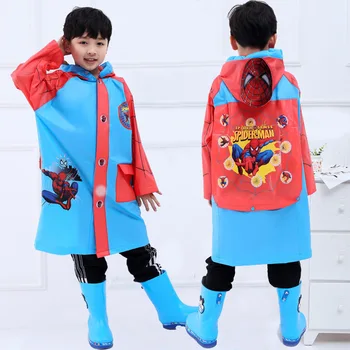 

Disney Raincoat Cartoon Kids Girls Rainproof Poncho Boys Rainwear Rainsuit Frozen minnie mickey school walk travel bicycle gift