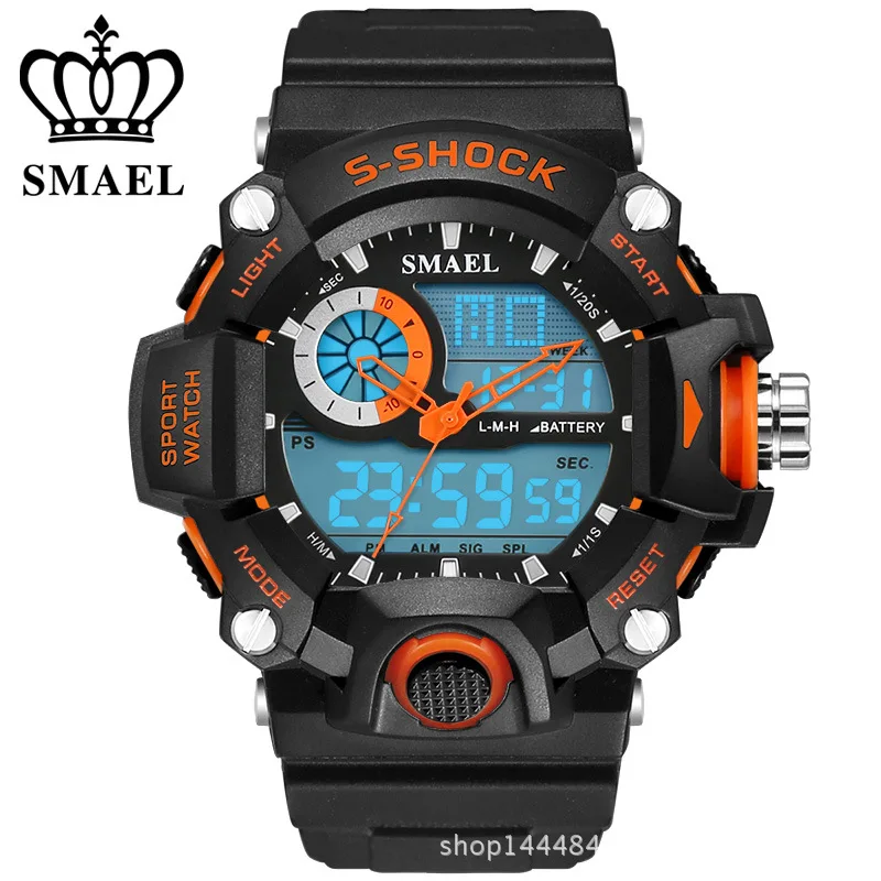 2016 New S Shock Men Sports font b Watches b font SMAEL Quality Brand Digital Analog