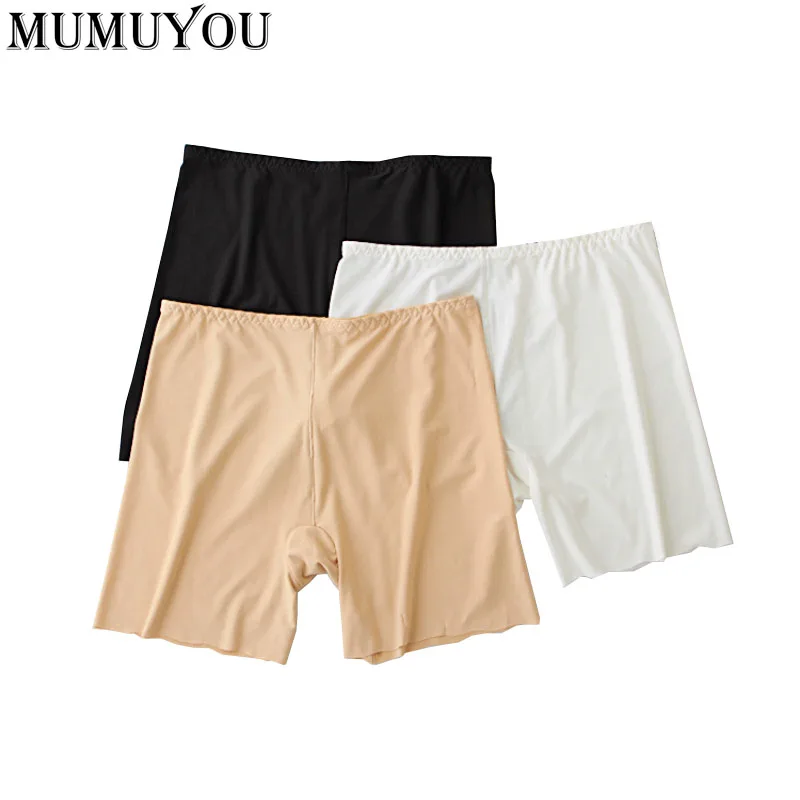 Women Summer Casual Skinny Safety Short Pants Solid Breathable Safe
