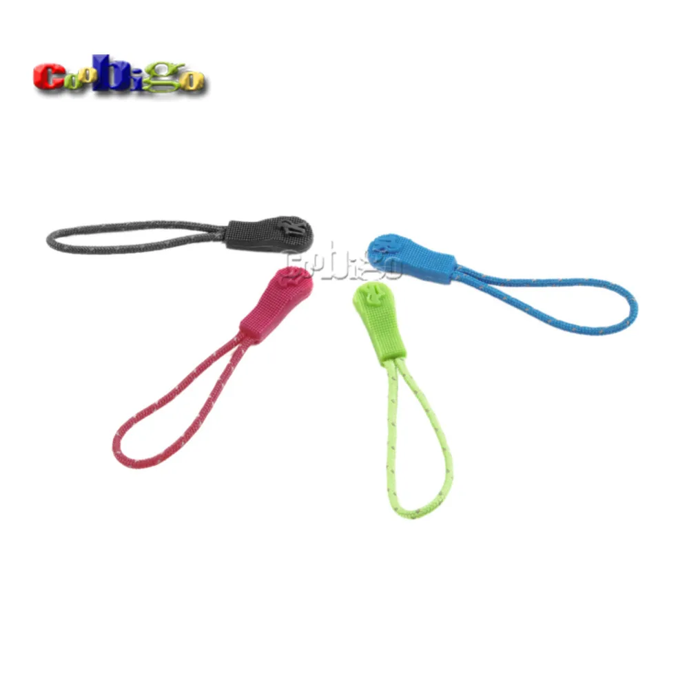 

Colorful Zipper Pull Cord Strap Fastener 56*8mm Backpack Gym Suit Garment Bag Parts Accessories #FLC309(Mix-s)