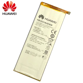 

New Original Battery Huawei P7 HB3543B4EBW Rechargeable 2460mAh Backup Battery for Huawei P7