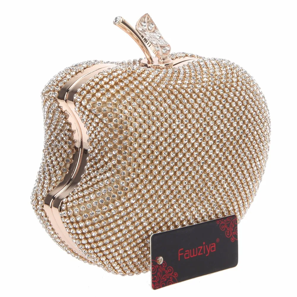 E1512-Fawziya-apple shaped bag-Gold (4)
