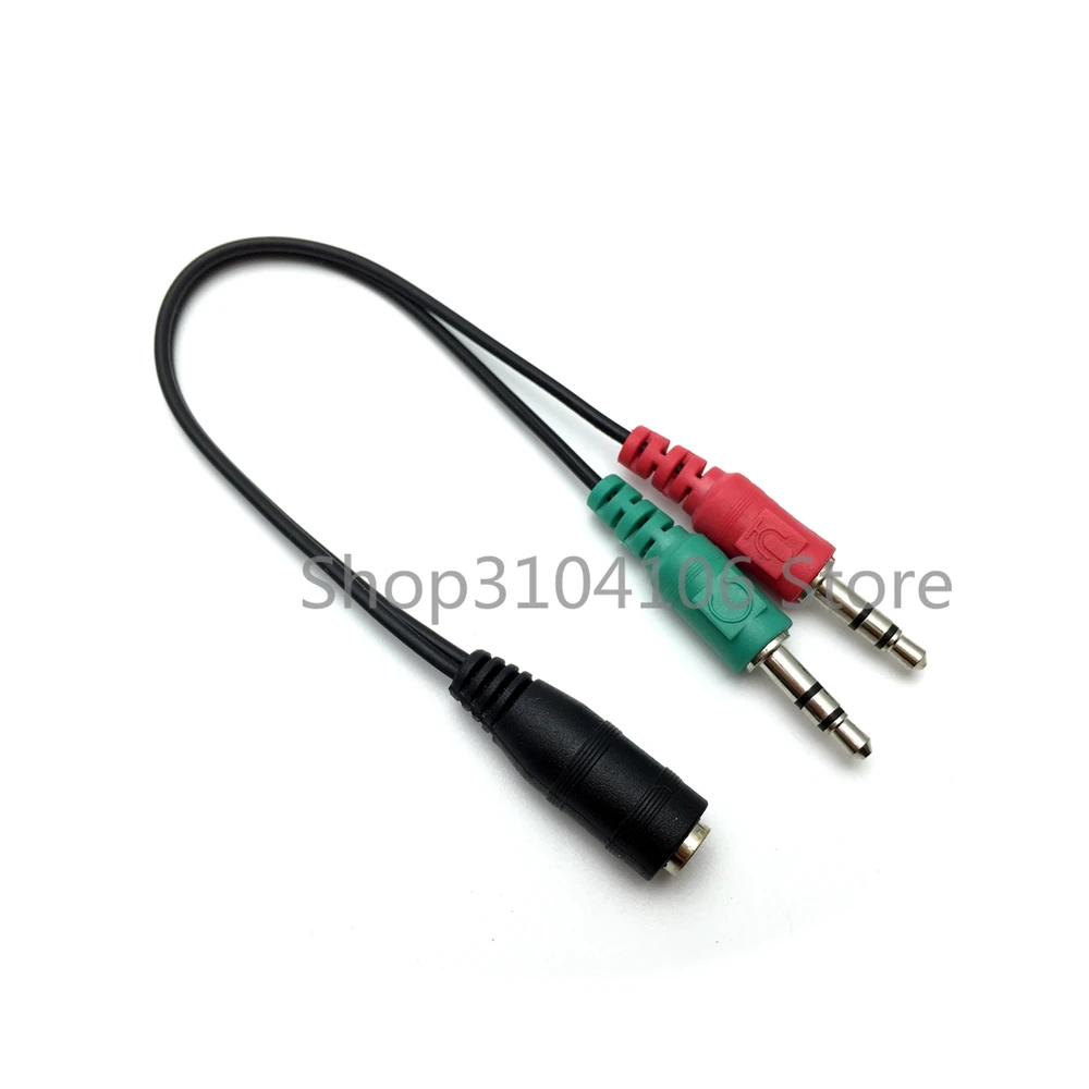 3 5 мм 2 в 1 адаптер для микрофона наушников Skype ПК ноутбука Mac|3.5mm microphone adapter|3.5mm in