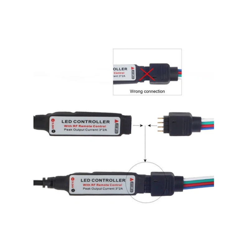 DC 12 V USB мощность Светодиодная лента RGB красочный 5050 SMD HD ТВ Настольный ПК экран подсветка светильник 50 см