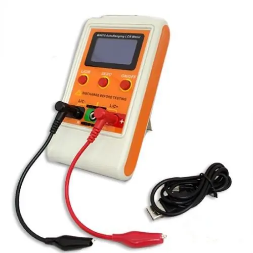 

JFBL M4070 AutoRanging LCR Meter Up to 100H 100mF 20MR, 1% accuracy 5 digit display Orange