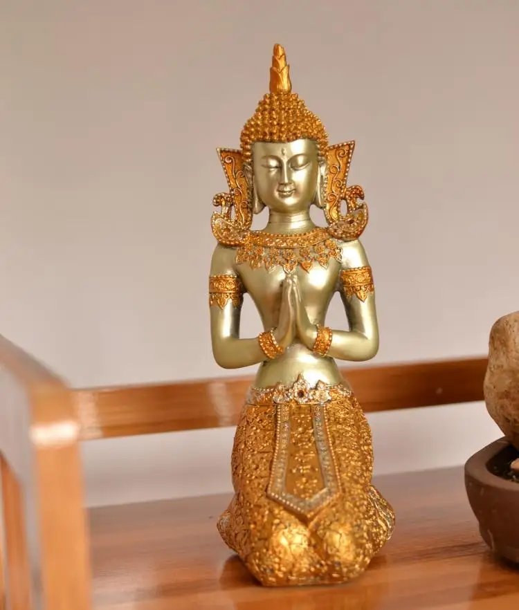 

Southeast Asian style buddha statue, ornament Home decor, Thailand arts and crafts, decoration, wedding gifts