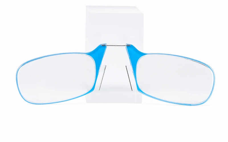 Безногий зажим для носа очки для чтения портативные мужские и женские дальнозоркие очки мини очки липкий мобильный чехол для телефона