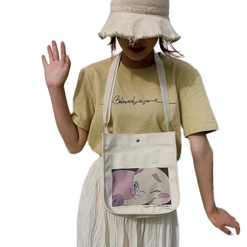 Новые женские холщовые сумки большой емкости эко Дамы Tote сумки животные печати милые женские сумки для покупок сумка