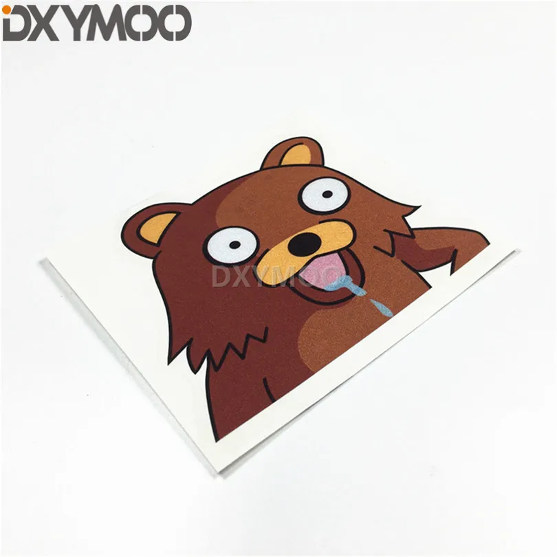 Motorcycle Automobile Motocross Bike Stickers Car Styling Vinyl Tape Bumper for Naughty Cute Domo Bear 10x9cm | Автомобили и