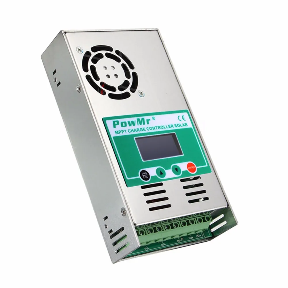 

Practical 30A/40A/50A/60A MPPT 12V/24V/36V/48V Recognition Automatically DC System Solar Charge Controller Regulator #260213