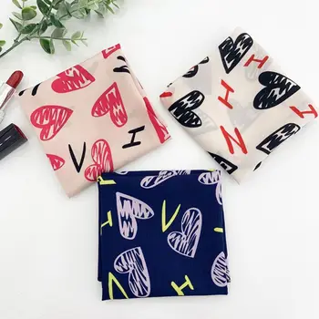

New Printing Wild Small Square Scarf Fashion Decorative Scarfs Simulation Silk Headscarf Women Wide Headband
