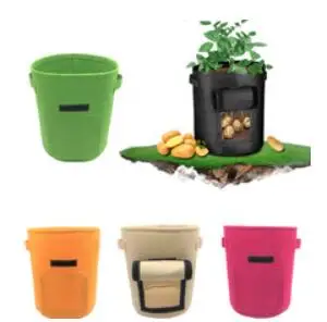

SW-7 colors fang colors Black Thickening Fabric Pot Plant Pouch Root Container Grow Bag Tools Garden Pots Planters Supplies