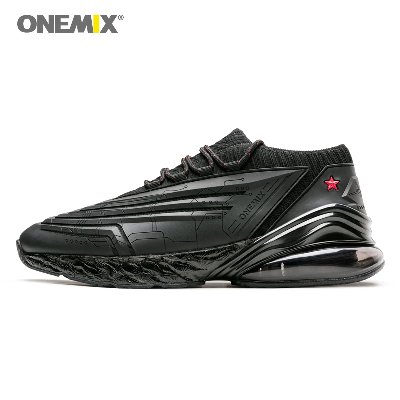 

ONEMIX 2019 men's running shoes men's shoes leather shoes cushion cushion soft energy midsole outdoor running shoes