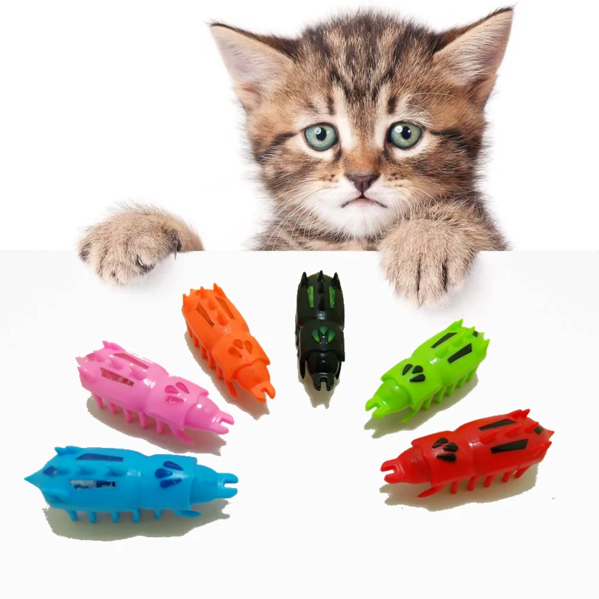 [MPK Cat Toys] Cat Toy, Battery-Operated Dung Beetle in 6 Colors, Cat Entertainer, Fun Cat Toy