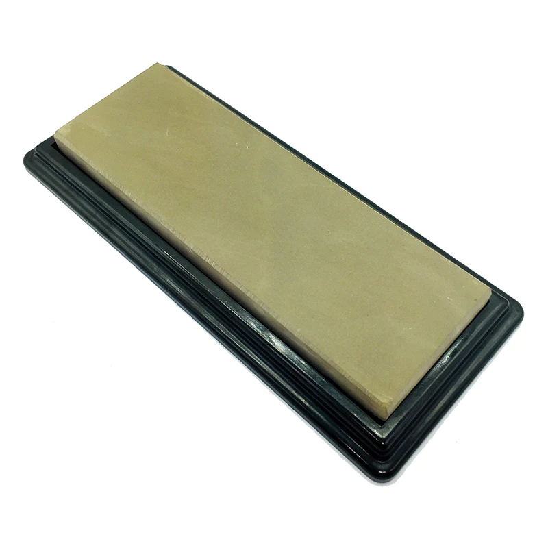 Бритва педикюрный нож точильный камень натуральный желтый Pulpstone 14x5x1cm|Точилки| |