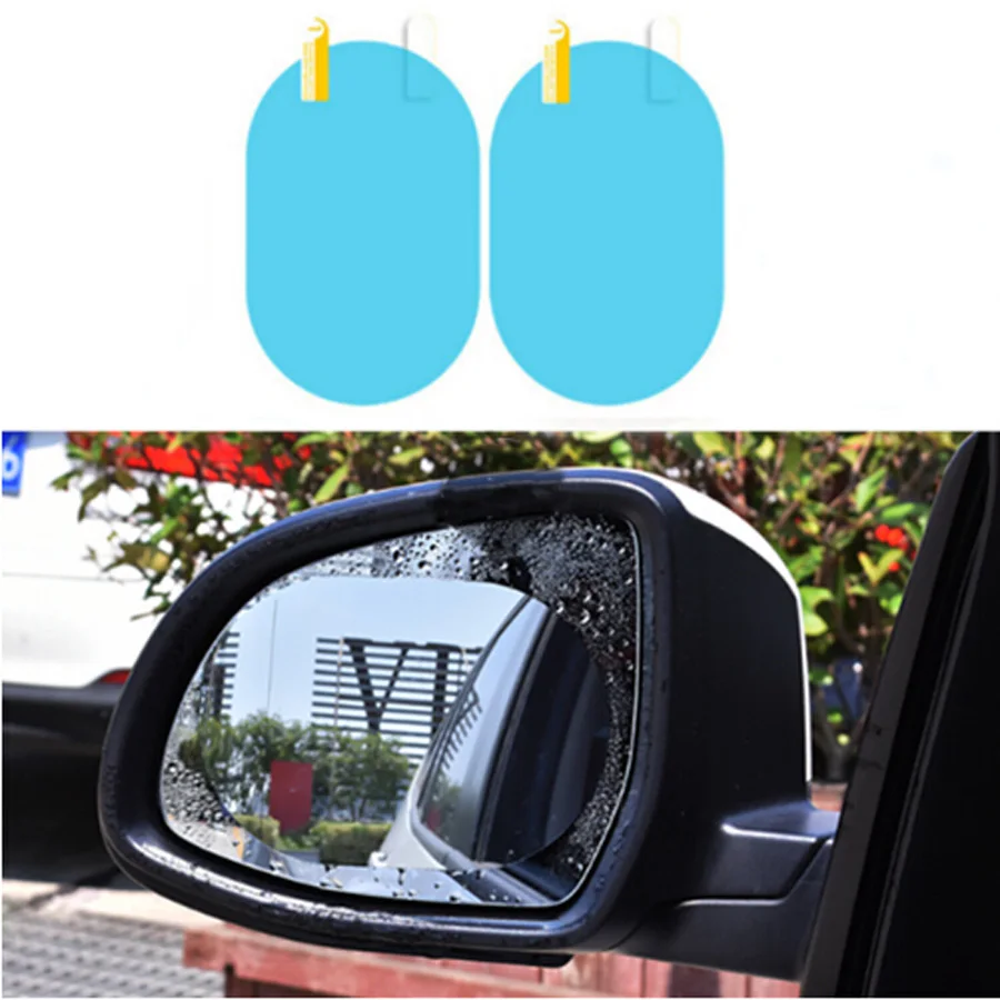 

1 Pair Car Rainproof Rearview Mirror Protective Film for SsangYong Actyon Turismo Rodius Rexton Korando Kyron Musso Sports