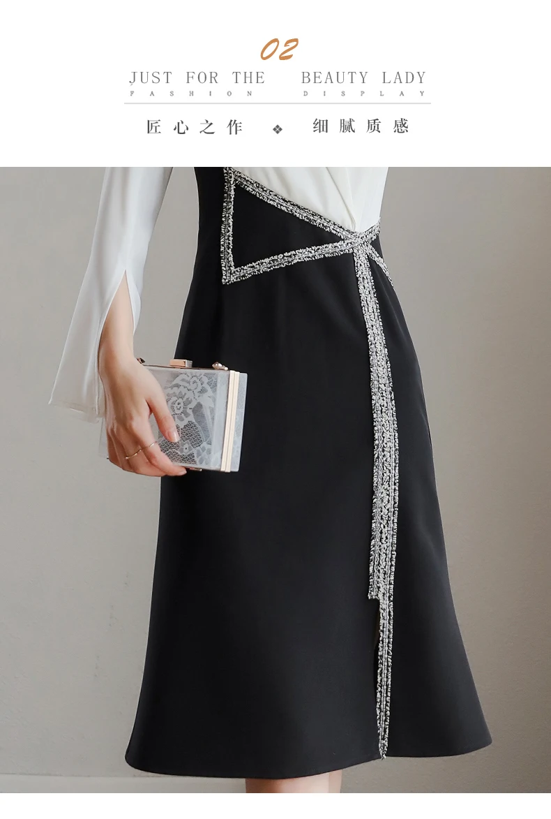 Новое Женское платье повседневное лоскутное Дамское Платье ассиметричное с вырезами однотонное модное удобное темпераментное элегантность одежда