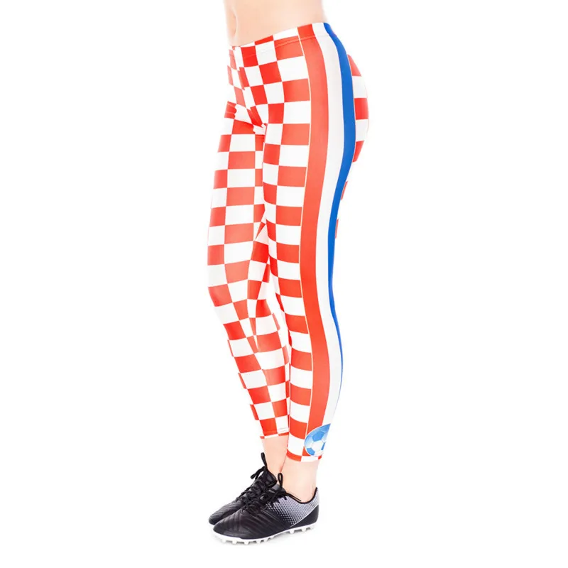 Tyattire 2018 Autumn Women Leggings World Cup Russian