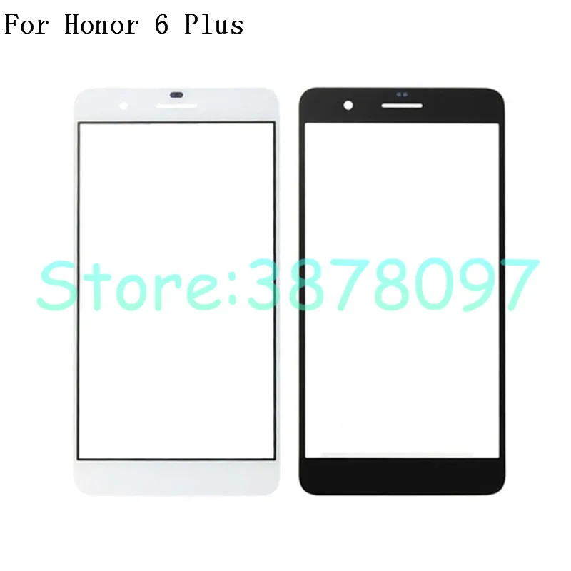 

Good Quality 5.5 inch Black Phone Screen Replacement Front Touch Screen Glass Outer Lens For Huawei Honor 6 plus